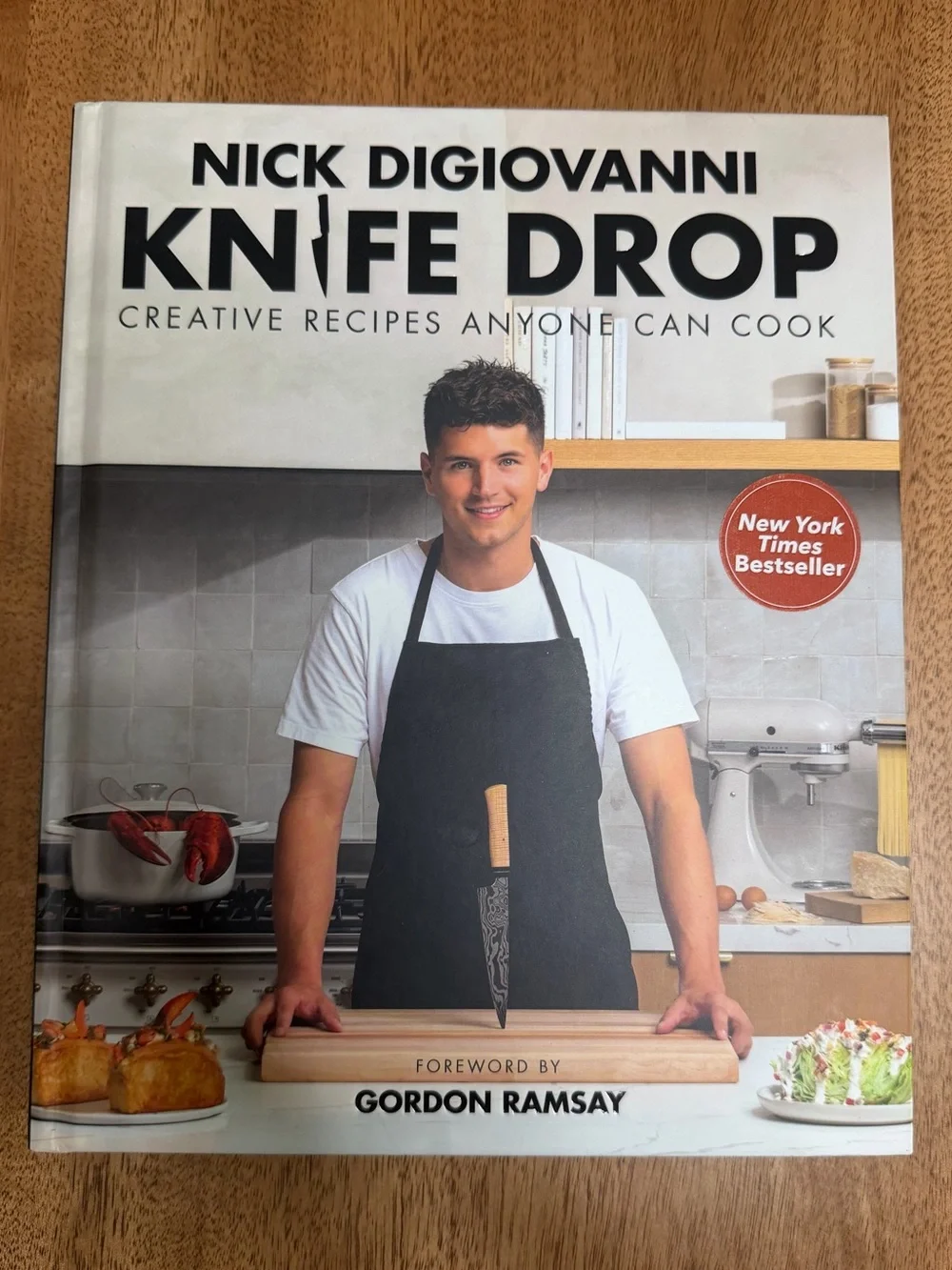 Knife Drop: Creative Recipes Anyone Can Cook (Hardback) | by Nick Digiovanni